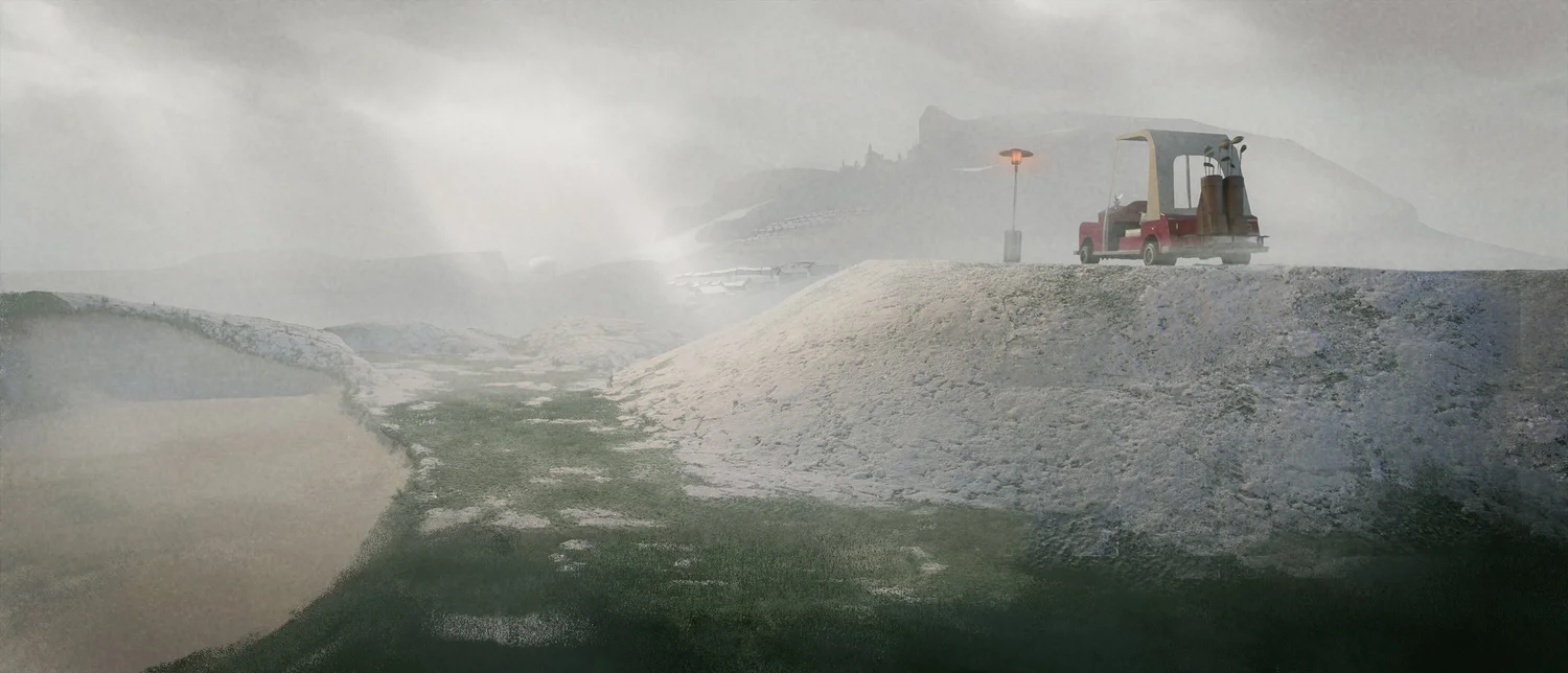 Golf Course Paint Over Widescreen