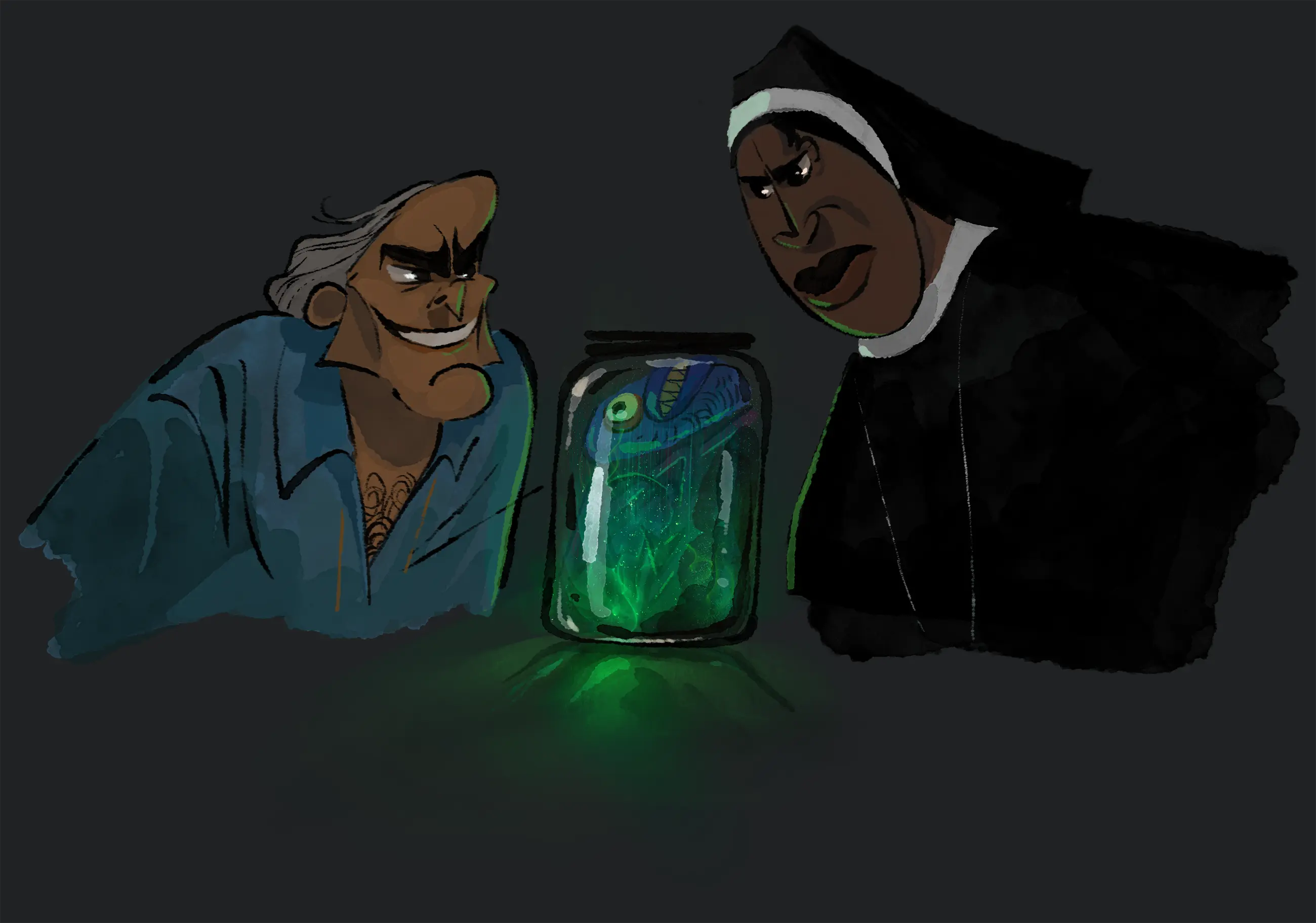 Wendell & Wild closing illustration
